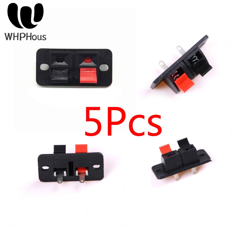 Push Fit Connector - 5Pcs 2 Positions Connector Terminal Push-in