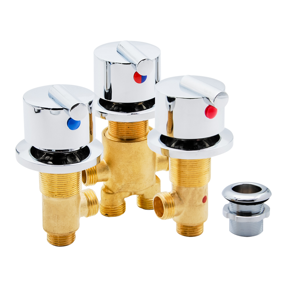 Basin Mixer Cartridge - Bronze Chromed Ceramic Cartridge Cold and