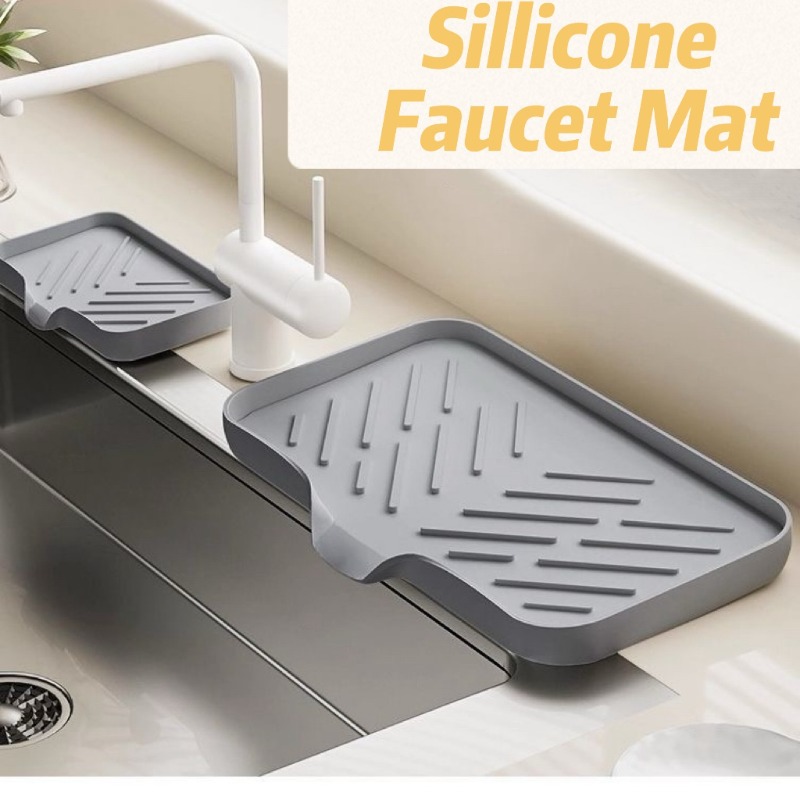 Silicone Tap Washer - Self Draining Soap Bar Holder Silicone