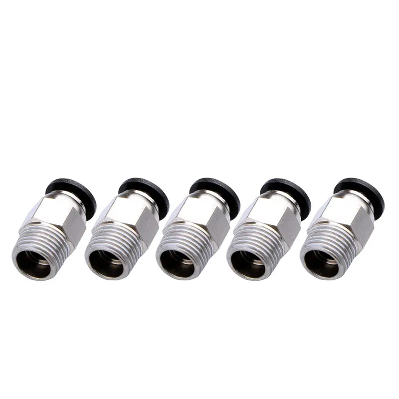 Ptfe Tape Thread - 10Pcs/Lot PC4-M6 PC4-01 Quick Pneumatic Fitting