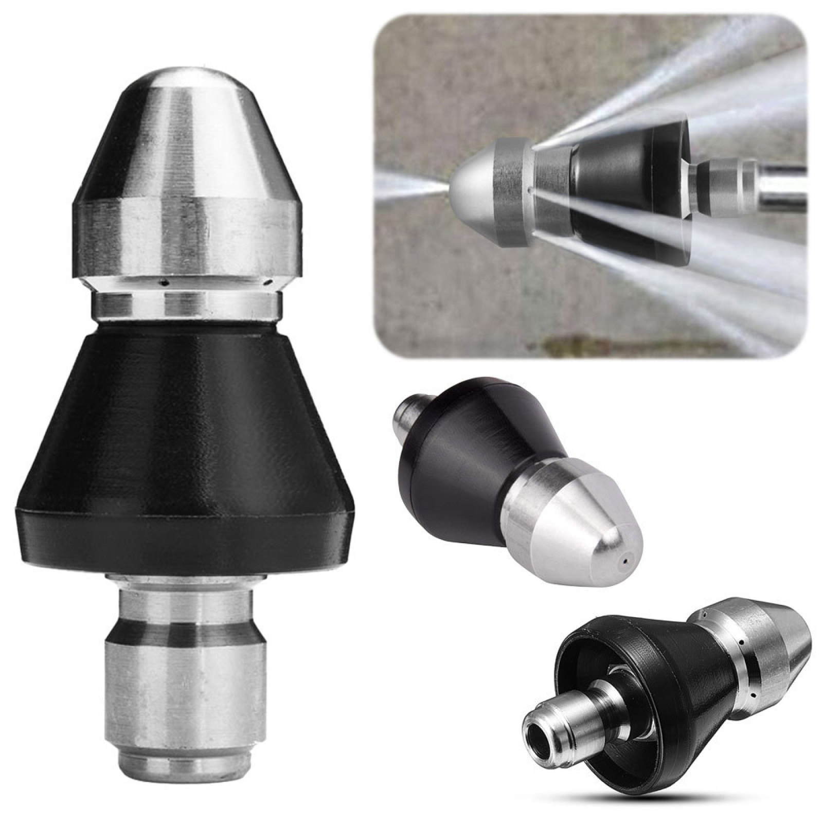3/8 '' Cleaning Nozzle Pressur - Drain Pipe Clip ulasan dan harga