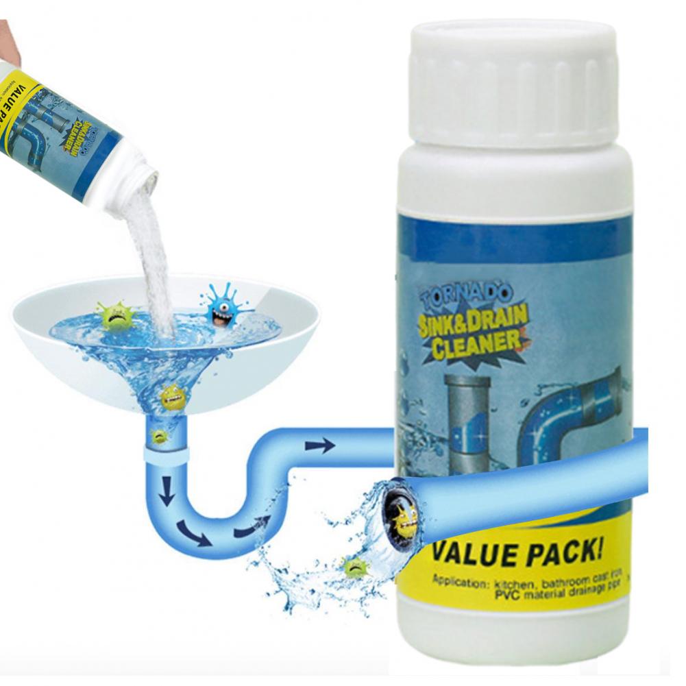 3Pcs Sink and Drain Cleaner Po - Pipe Freeze Spray ulasan dan harga
