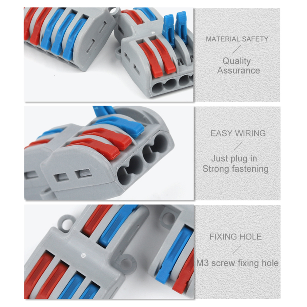 Quick Wire Connector Universal - Push Fit Connector ulasan dan harga