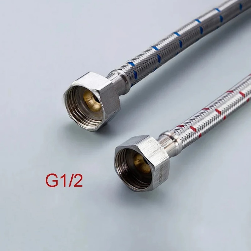 2PCS 60cm Flexible Plumbing Pi - Flexible Hose Braided ulasan dan harga