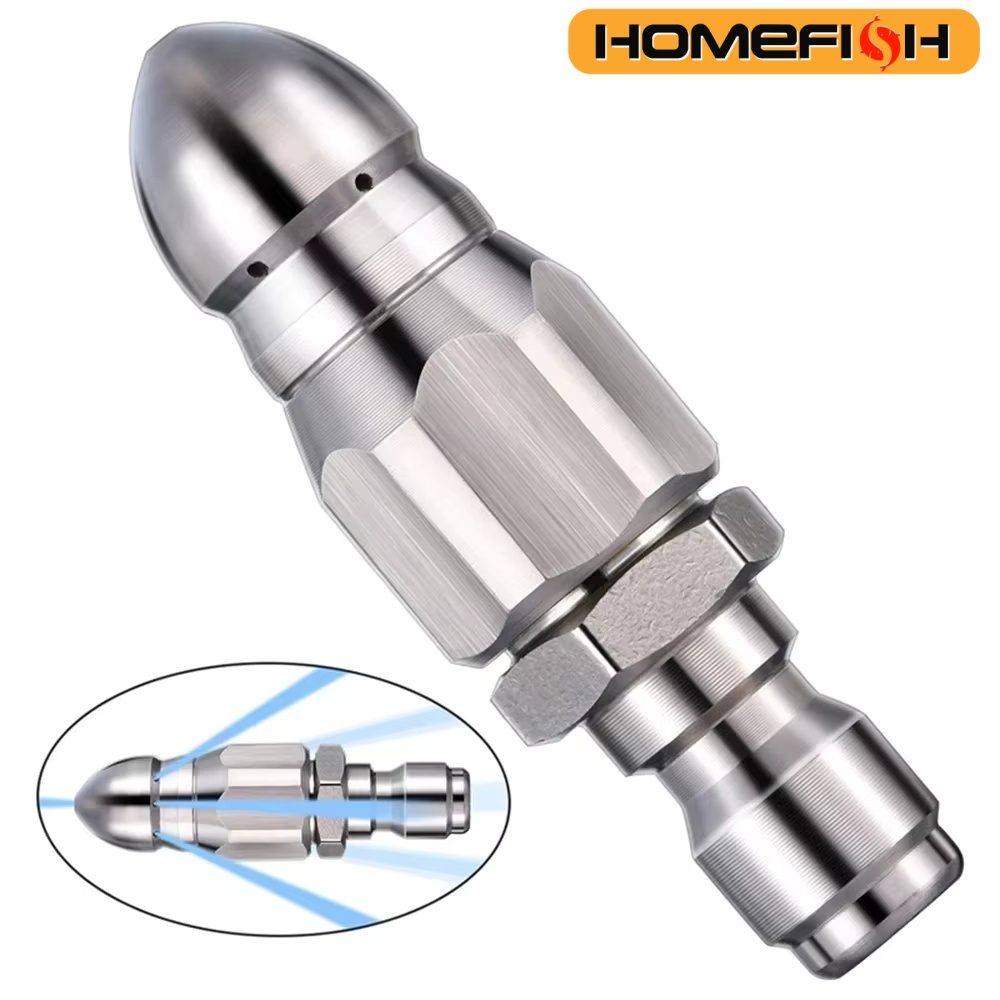 Water Jet High Pressure Spraye - Drain Pipe Clip ulasan dan harga
