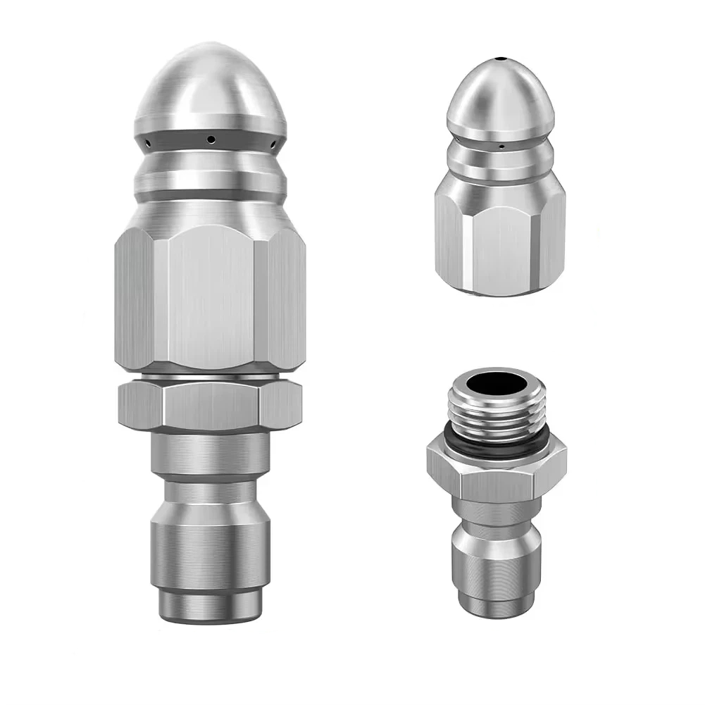 Water Jet High Pressure Spraye - Drain Pipe Clip ulasan dan harga