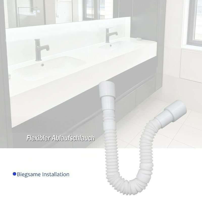Flexible Drain Pipe for Kitche - Flexible Hose Braided ulasan dan harga