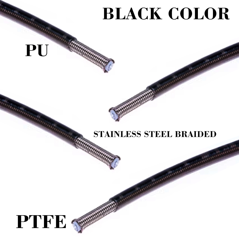 AN3 Motorcycle PTFE Brake Line - Flexible Hose Braided ulasan dan harga