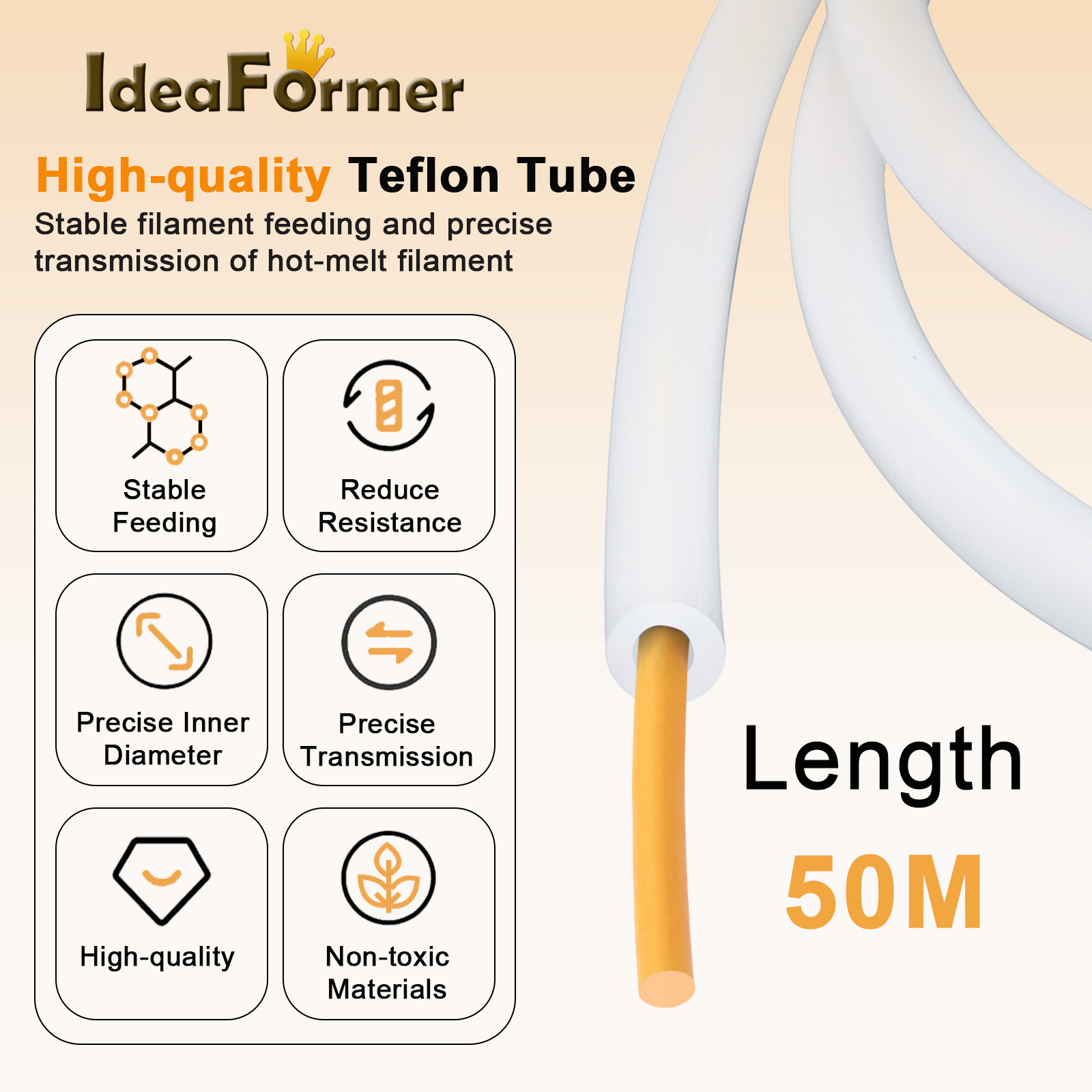 2.5mm OD 4mm Bambu Lab PTFE Tu - Ptfe Tape Thread ulasan dan harga