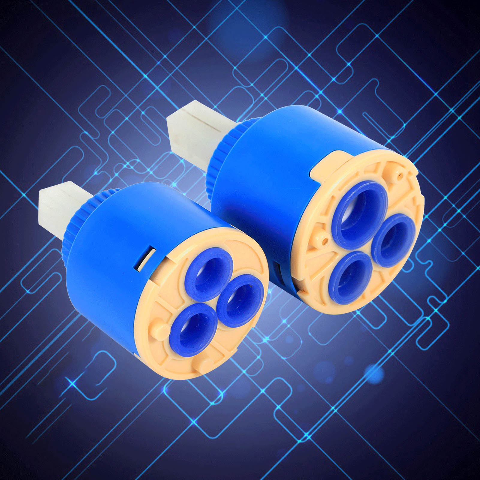 35/40mm PP Faucet Valve Cerami - Basin Mixer Cartridge ulasan dan harga