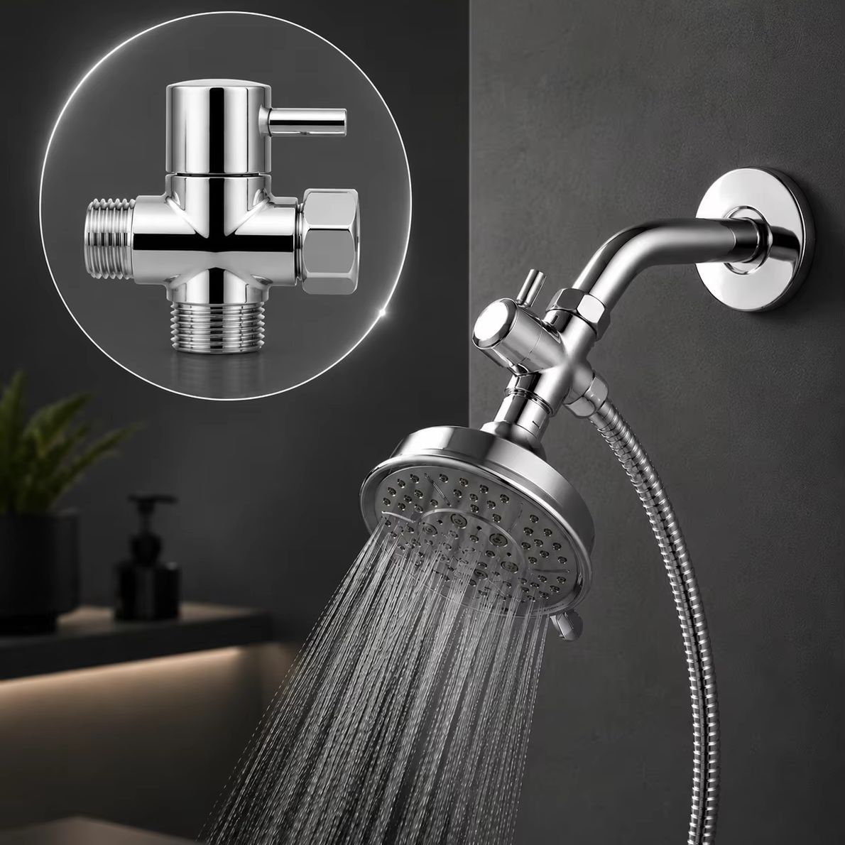 SANIVITAL 3-Way Shower Diverte - Shower Valve Cartridge ulasan dan harga