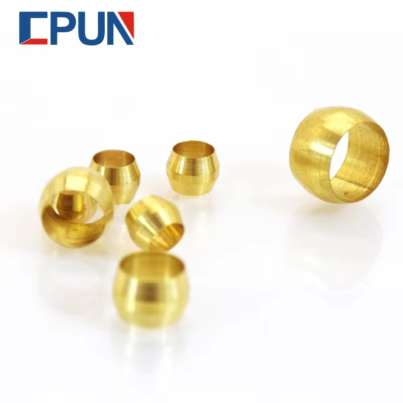 10pc Brass Double taper ferrul - Compression Fitting Brass ulasan dan harga