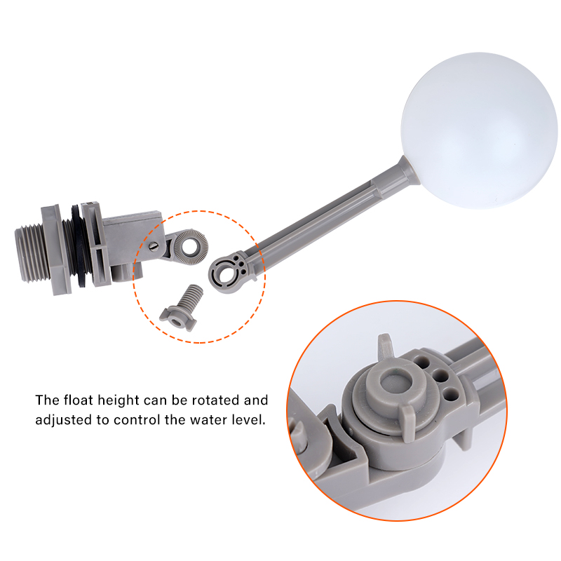 DN20/DN25 Adjustable Auto Fill - Float Ball Valve ulasan dan harga
