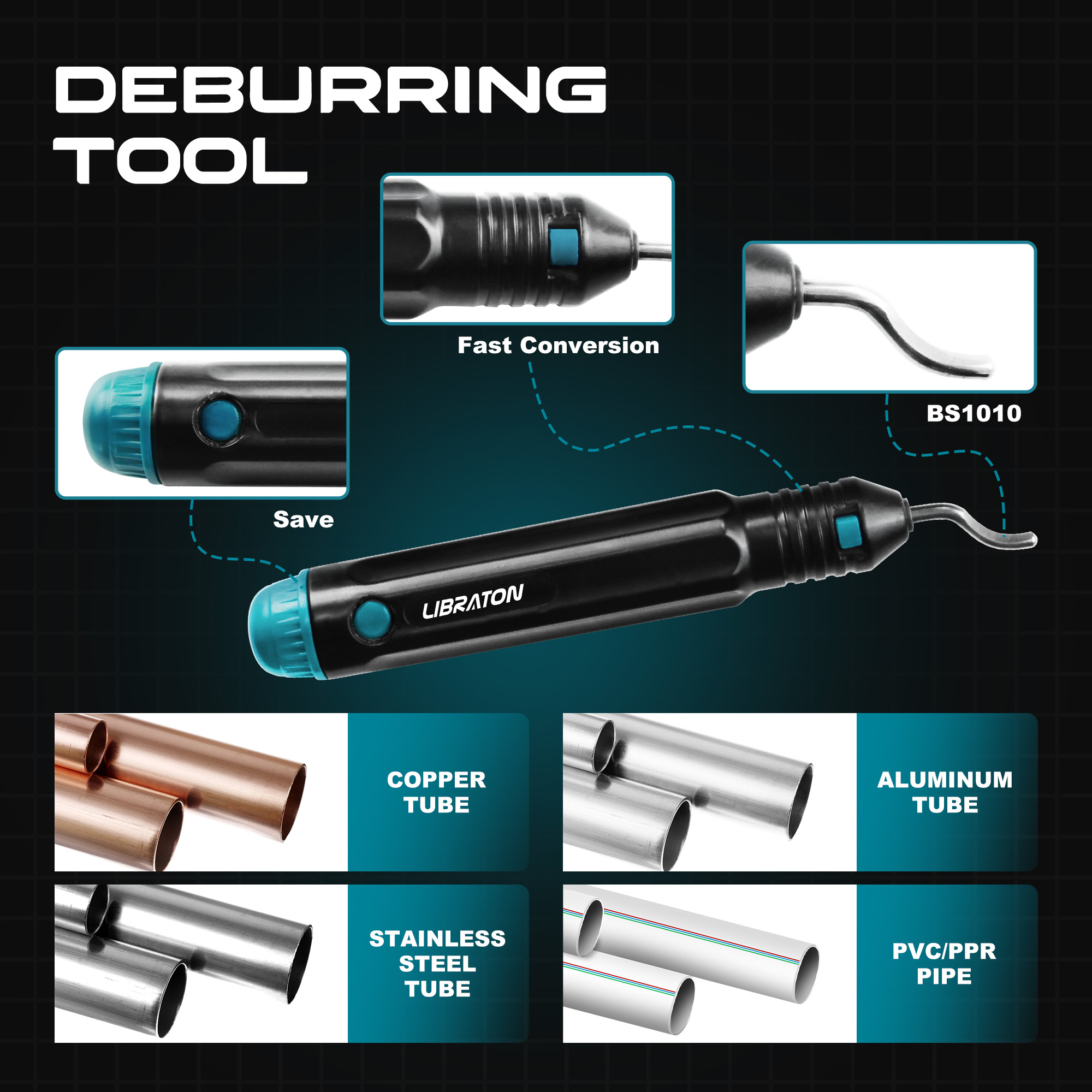 LIBRATON Pipe Cutter With Blad - Pipe Cutter Ratchet ulasan dan harga
