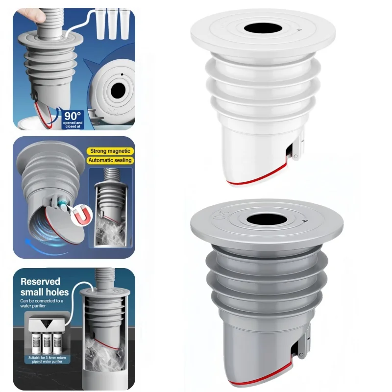 Silicone Sink Stopper Sewer Pi - Drain Pipe Clip ulasan dan harga