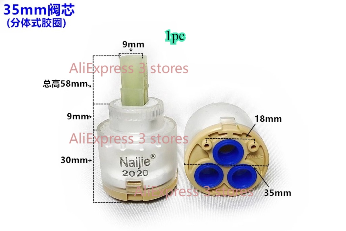 1pcs 28mm/35mm/40mm Water Mixe - Shower Valve Cartridge ulasan dan harga