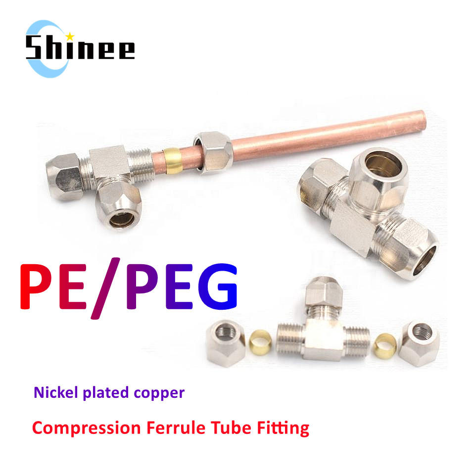 1PCS Pneumatic Fittings Brass  - Compression Fitting Brass ulasan dan harga