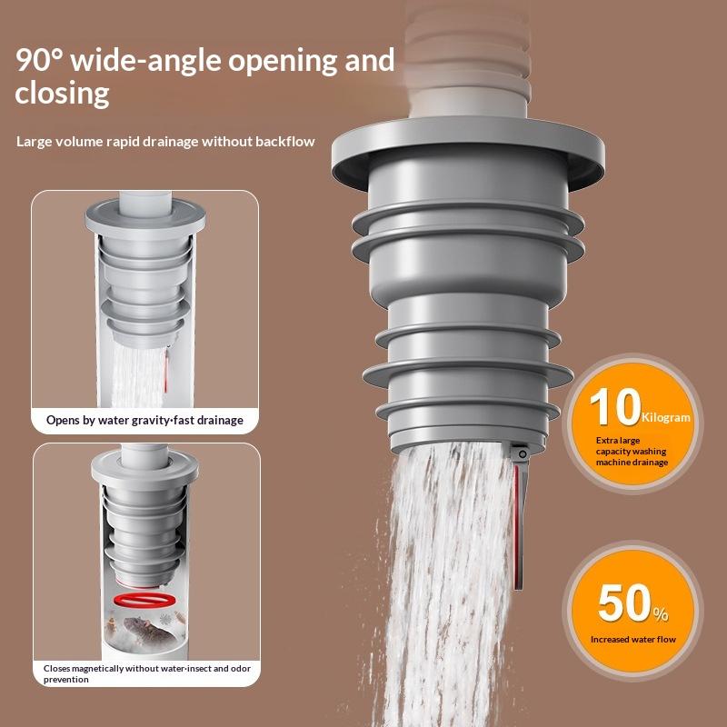 &Bathroom Sewer Seal Ring Anti - Drain Pipe Clip ulasan dan harga