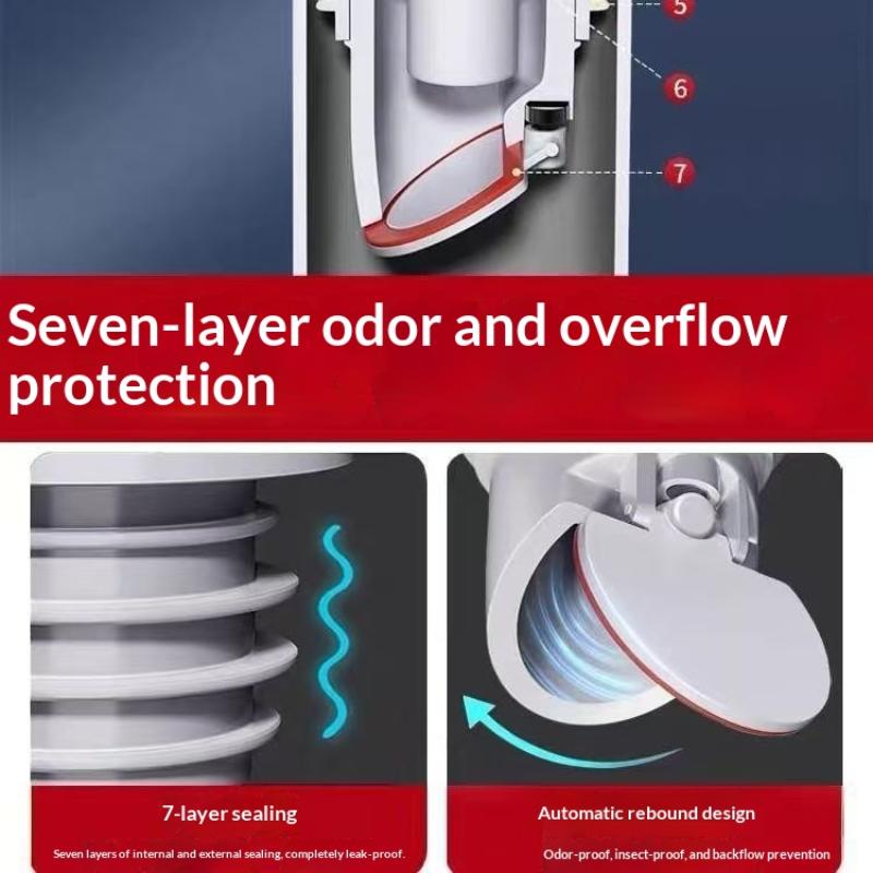 &Bathroom Sewer Seal Ring Anti - Drain Pipe Clip ulasan dan harga