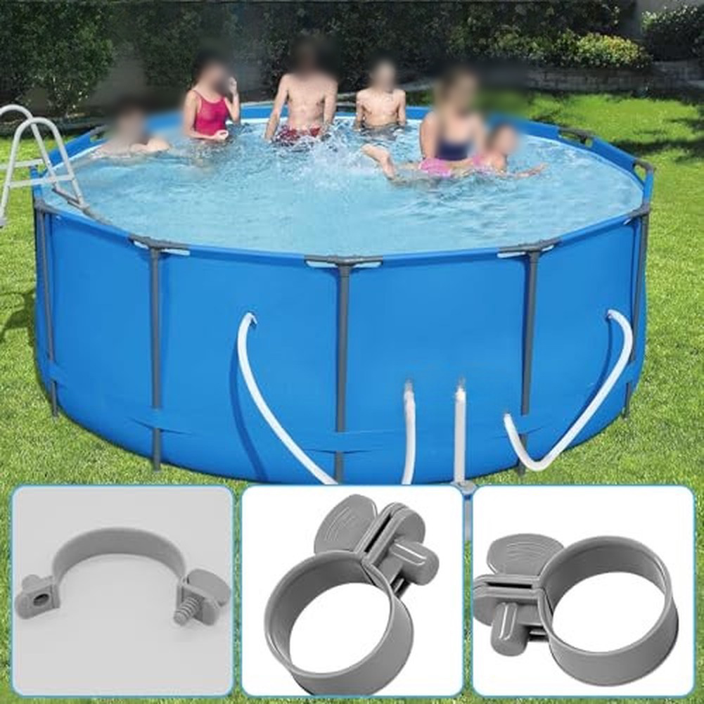 4/10PCS For Intex Pool Hose Cl - Plastic Pipe Clip ulasan dan harga
