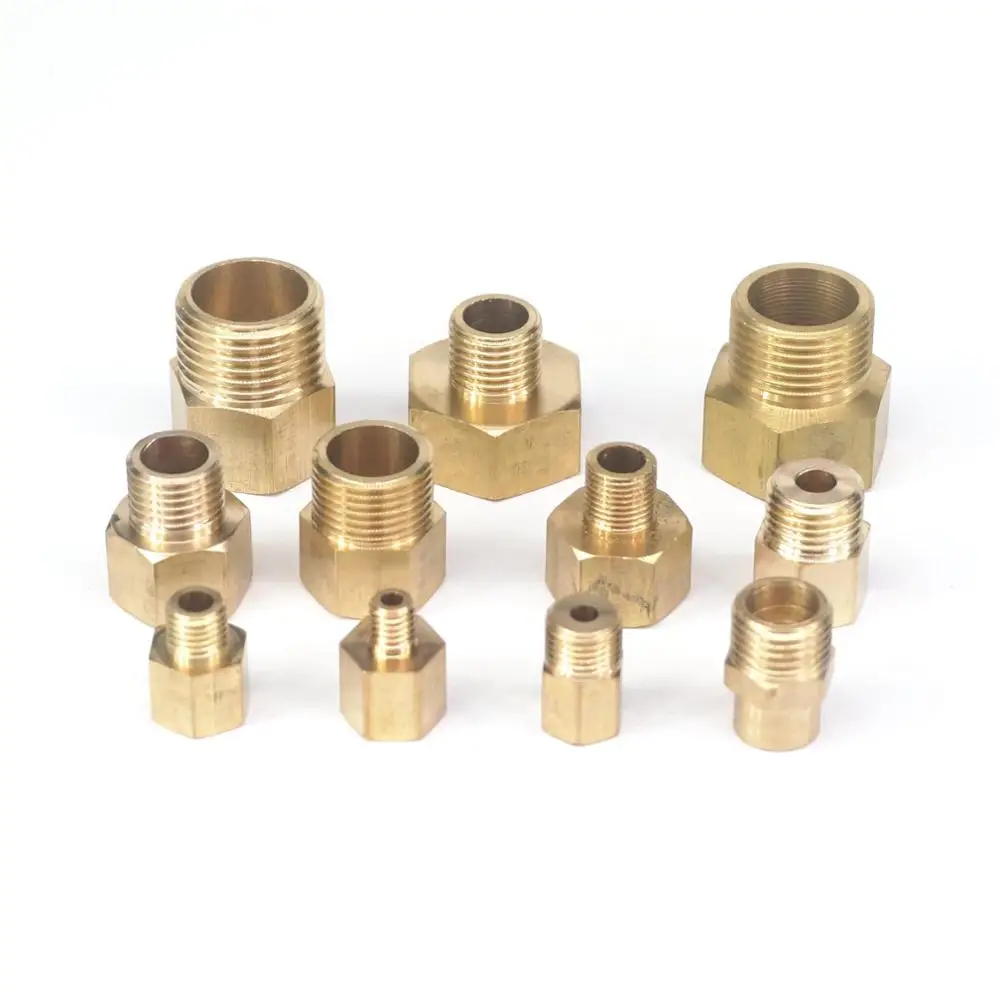 2pcs M14x1 M14x1.5 M16x1.5 Fem - Compression Fitting Brass ulasan dan harga