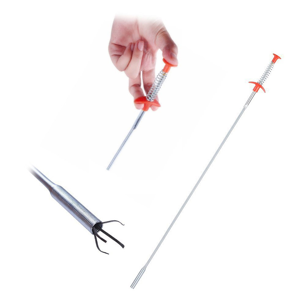 85Cm Drain Cleaner Snake with  - Drain Snake Flexible ulasan dan harga