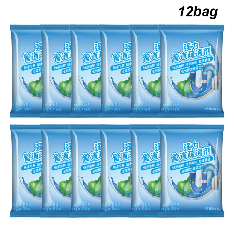 12bags Household drain cleaner - Pipe Freeze Spray ulasan dan harga