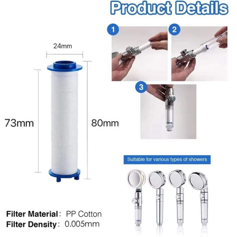 10Pcs Shower Head Replacement  - Shower Valve Cartridge ulasan dan harga