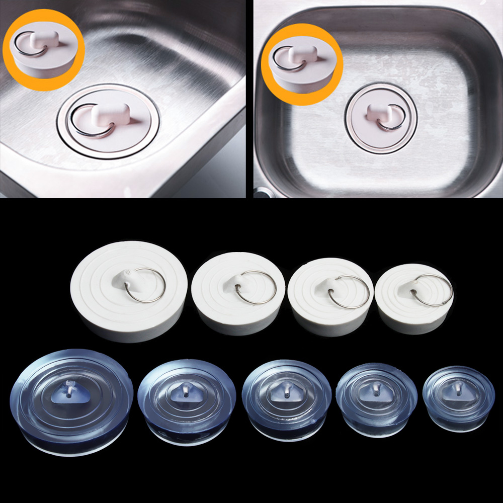1PC Durable Rubber Kitchen Bat - Drain Pipe Clip ulasan dan harga