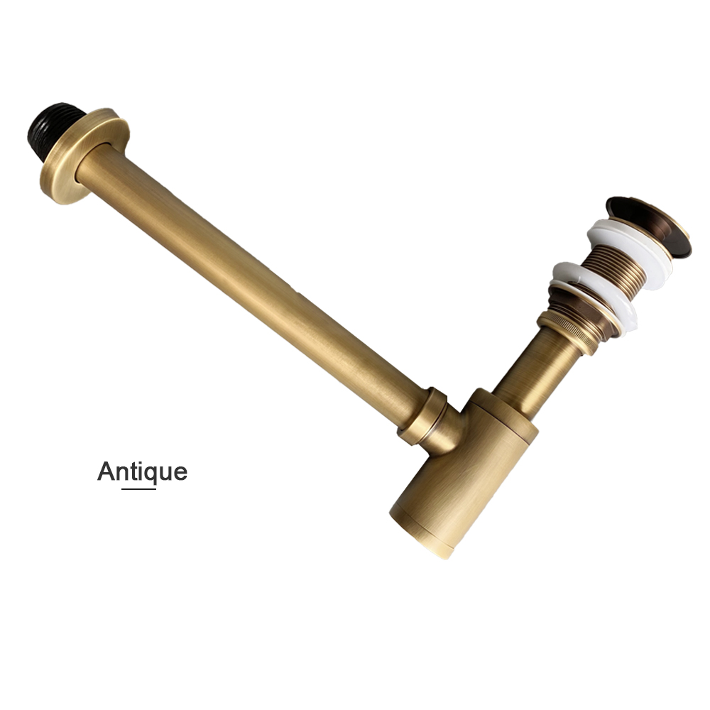 Bathroom Sink Bottle Trap Wash - Drain Pipe Clip ulasan dan harga