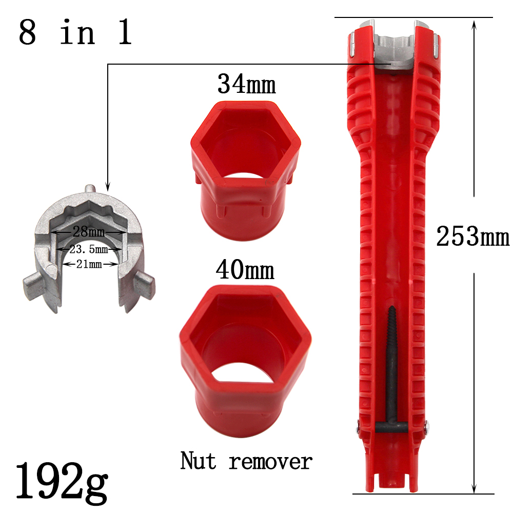 Three head red Sink wrench 8-i - Pipe Freeze Spray ulasan dan harga