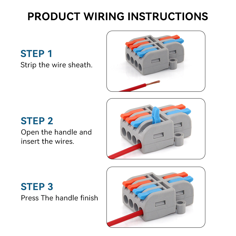 1/5/10 PCS Mini Fast Wiring Ca - Push Fit Connector ulasan dan harga