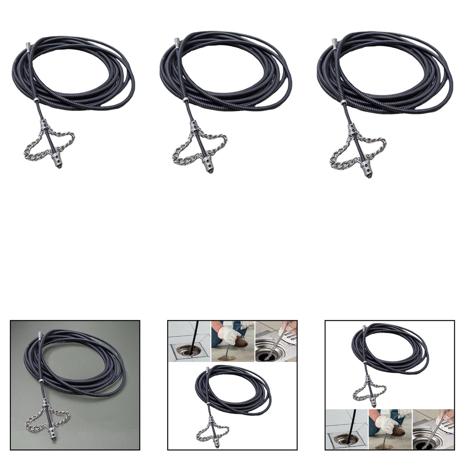 Plumbing Snake Metal Drain Cle - Drain Snake Flexible ulasan dan harga
