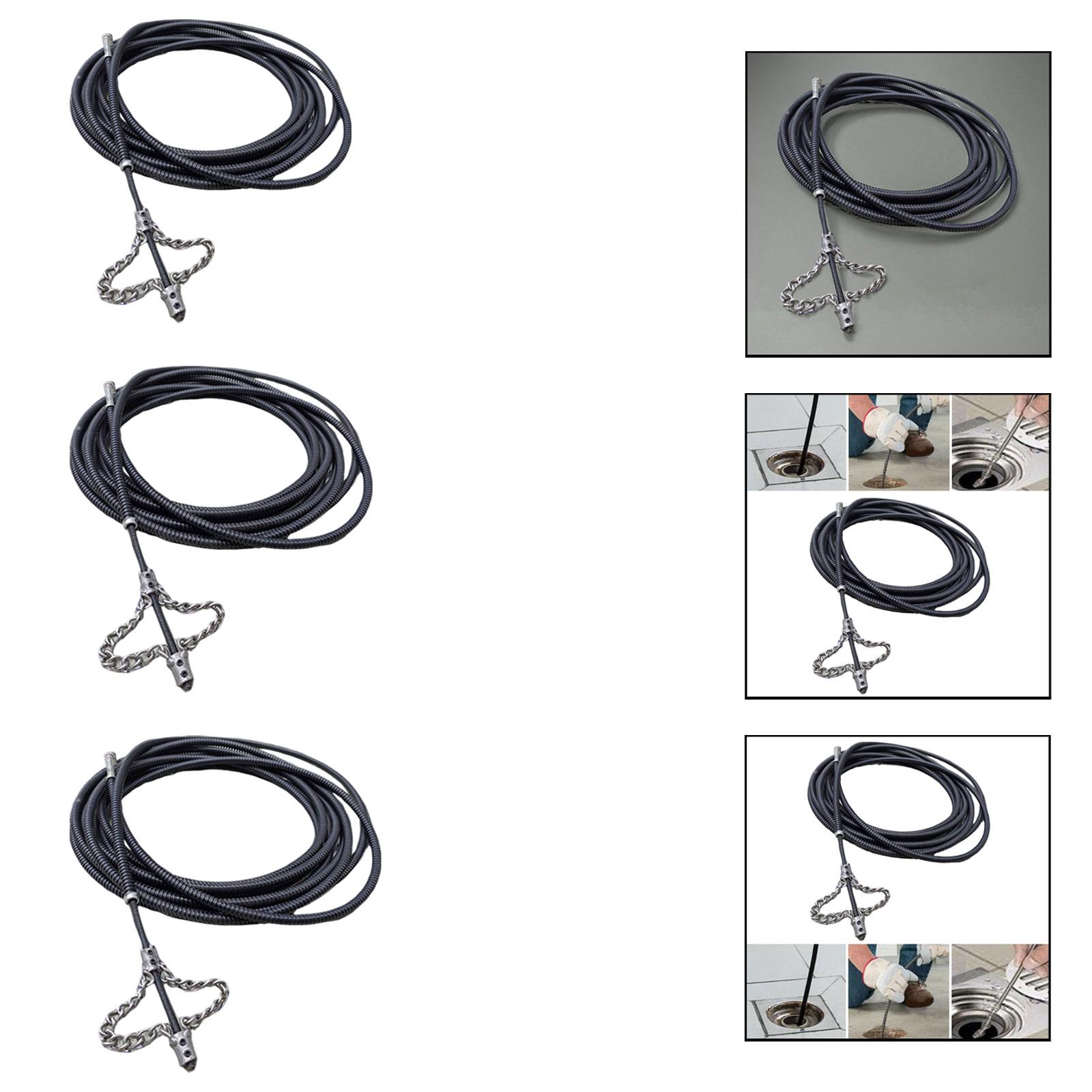 Plumbing Snake Metal Drain Cle - Drain Snake Flexible ulasan dan harga