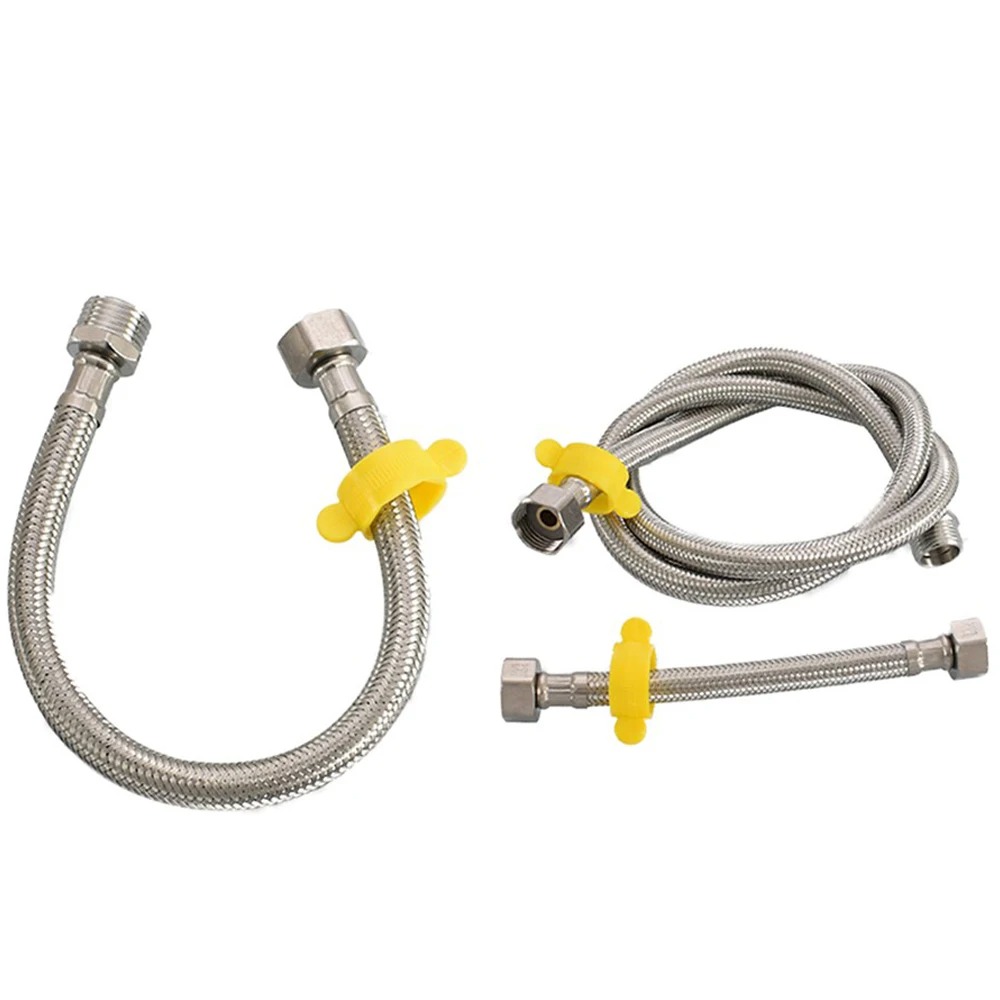 30/50cm 1/2 Inch Stainless Ste - Flexible Hose Braided ulasan dan harga