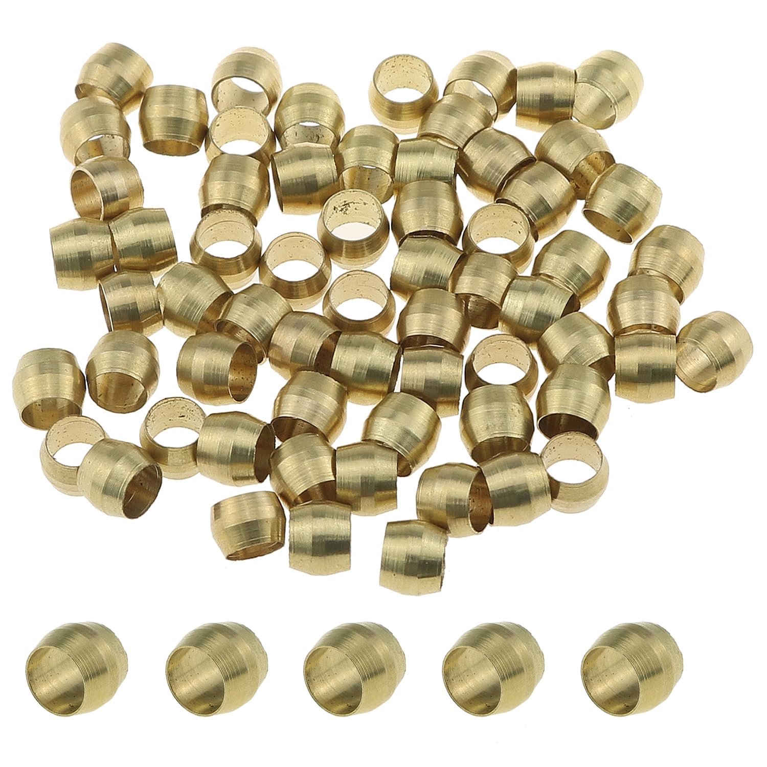 100PCS Brass Ferrule Sleeve Fe - Compression Fitting Brass ulasan dan harga