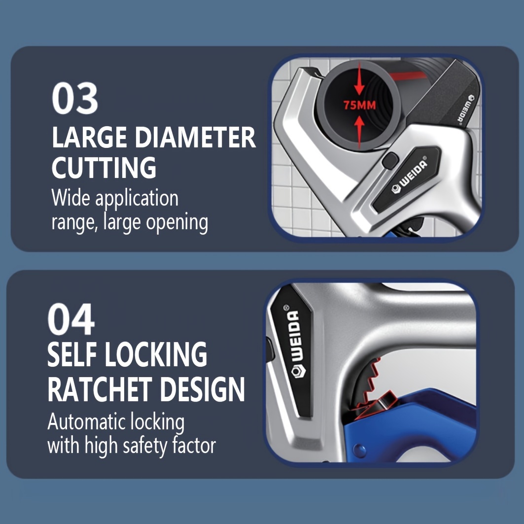 Industrial Grade Pipe Cutter 3 - Pipe Cutter Ratchet ulasan dan harga
