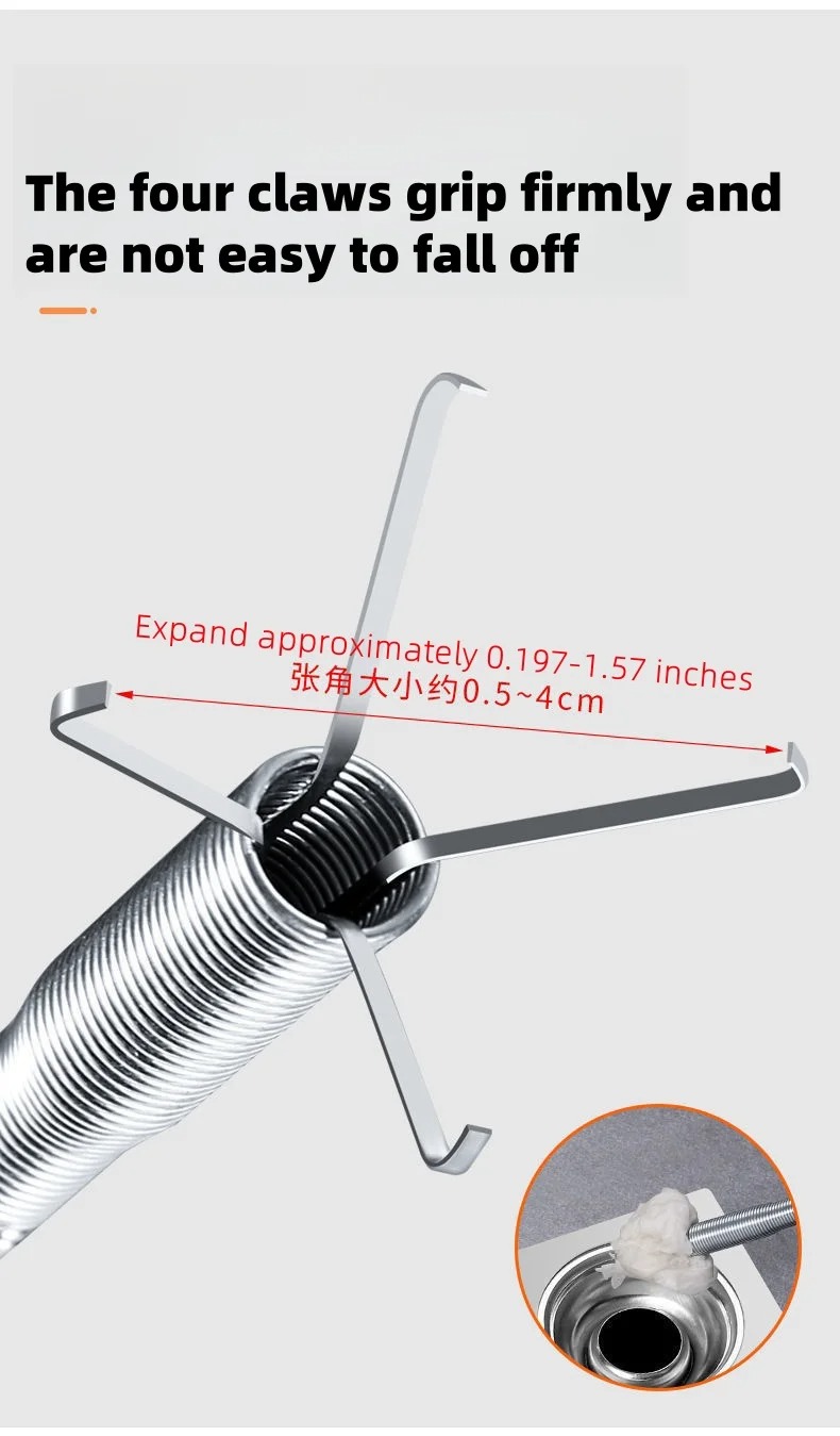 Flexible Spring Snake Drain Pi - Drain Snake Flexible ulasan dan harga
