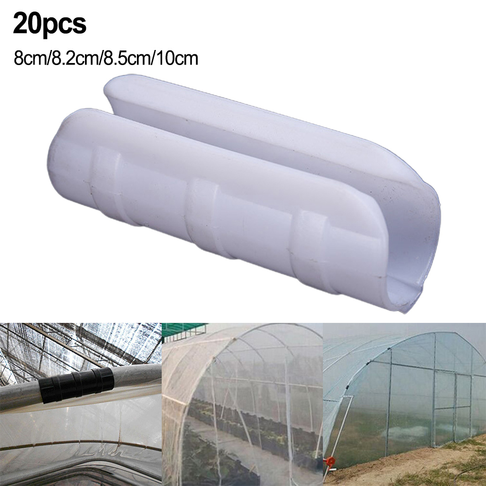 20Pc Greenhouse Frame Film Buc - Plastic Pipe Clip ulasan dan harga