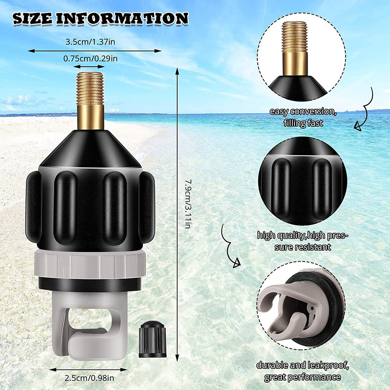 Universal SUP Pump Adapter Inf - Float Ball Valve ulasan dan harga